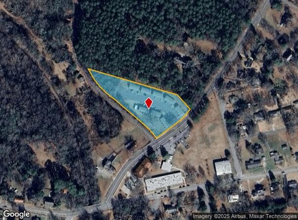 401 Greenville St, Pendleton, SC Parcel Map