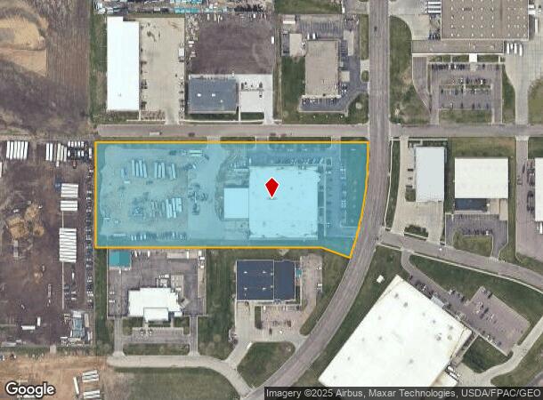 4103 N Lewis Ave, Sioux Falls, SD Parcel Map