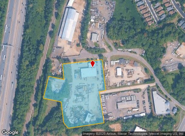 8115 Mims St, Lorton, VA Parcel Map