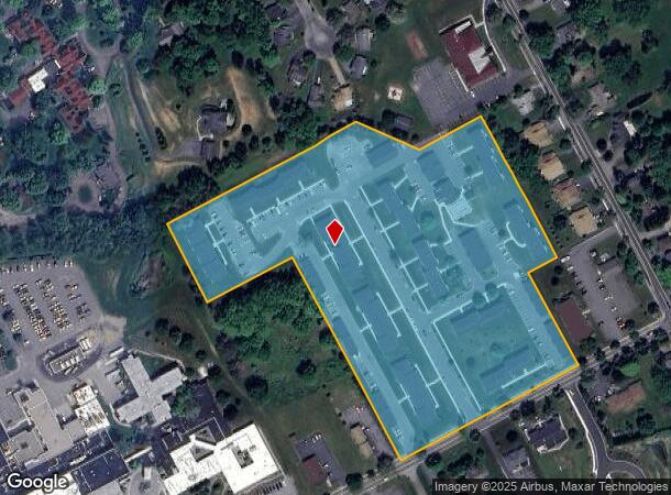 190 Parrish St, Canandaigua, NY Parcel Map