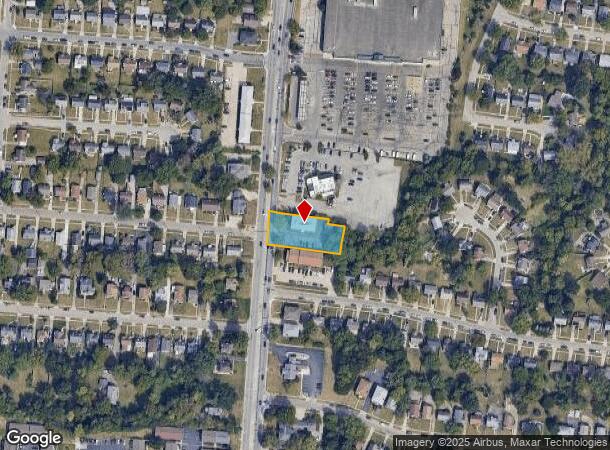  7100 Hamilton Ave, Cincinnati, OH Parcel Map