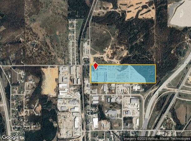 9101 Frankoma Rd, Sapulpa, OK Parcel Map