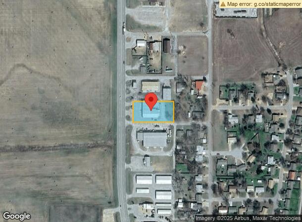  1500 N Broadway St, Marlow, OK Parcel Map