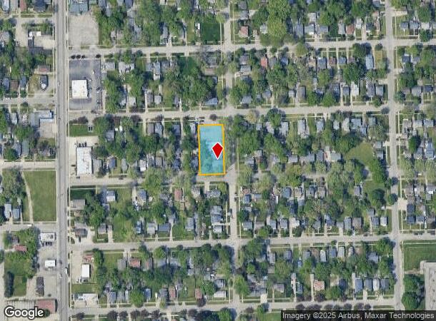  902 Huron St, Flint, MI Parcel Map