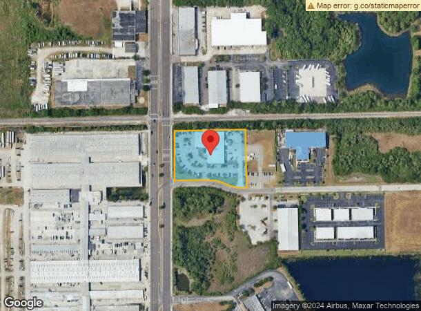  13937 Monroes Business Park, Tampa, FL Parcel Map