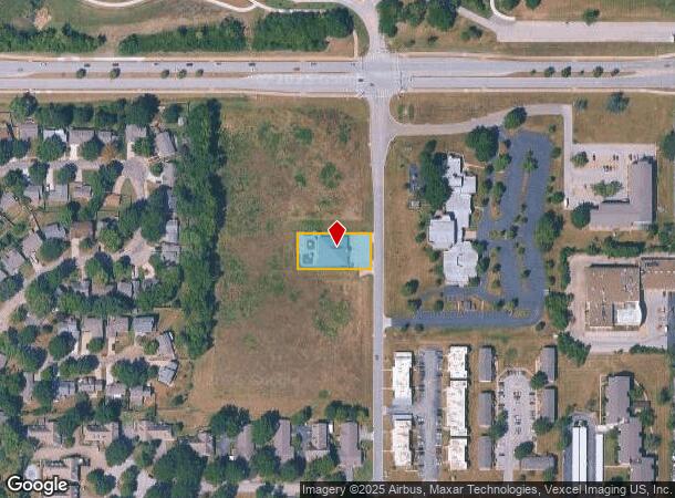  2333 Crestline Dr, Lawrence, KS Parcel Map