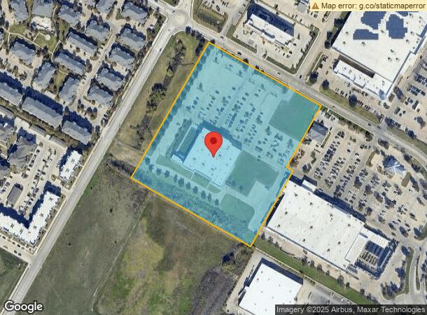  1501 Town Center Dr, Pflugerville, TX Parcel Map