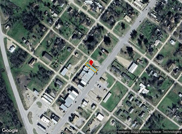  216 E Gassaway Ave, Lott, TX Parcel Map