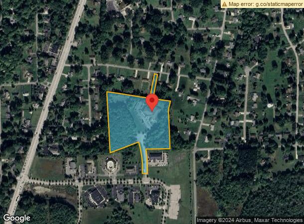  1005 Campus Cir, Hermitage, PA Parcel Map