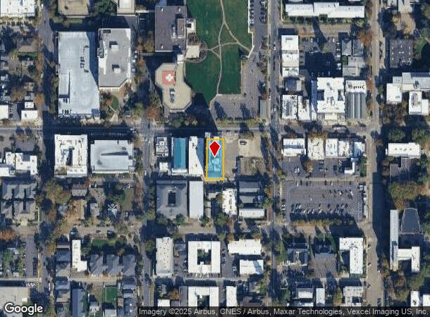 760 E 13Th Ave, Eugene, OR Parcel Map