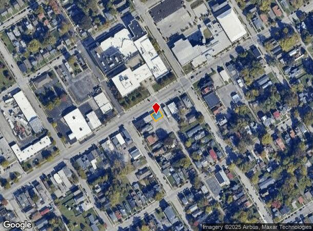  516 E Court Ave, Jeffersonville, IN Parcel Map