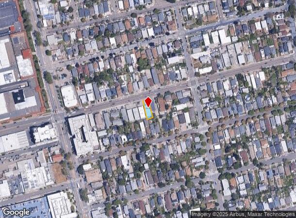  1238 Ashby Ave, Berkeley, CA Parcel Map