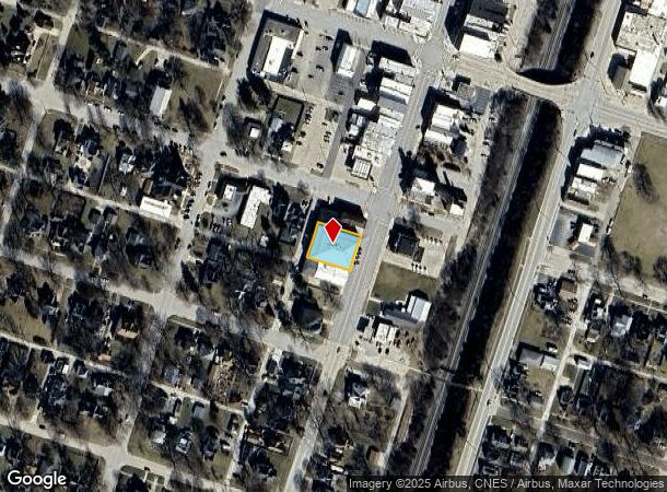  214 S Market St, Paxton, IL Parcel Map