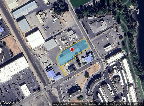  910 Walla Walla Ave, Wenatchee, WA Parcel Map