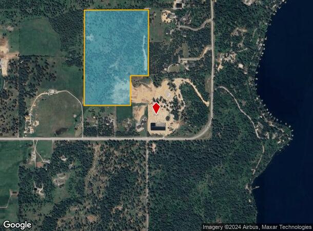  5845 E Lancaster Rd, Hayden, ID Parcel Map