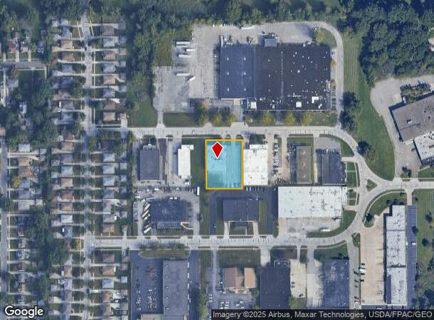  14300 Industrial Ave N, Maple Heights, OH Parcel Map