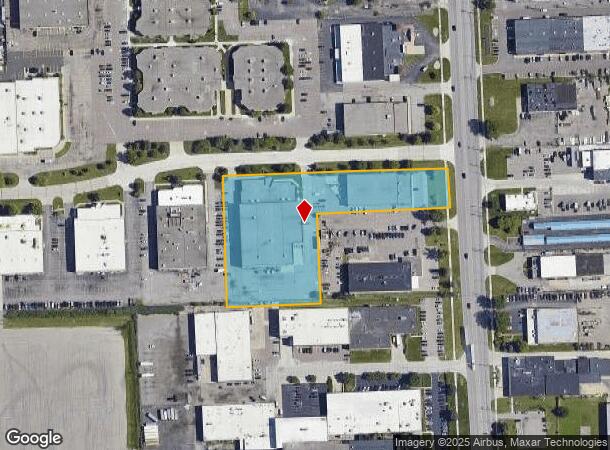  31555 Industrial Rd, Livonia, MI Parcel Map