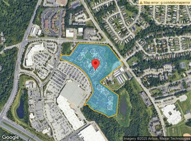  8151 Robinson Jefferson Dr, Elkridge, MD Parcel Map