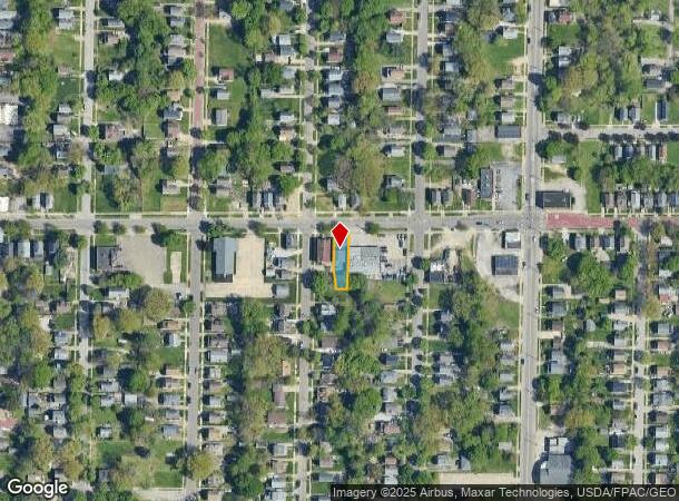  232 Cole Ave, Akron, OH Parcel Map