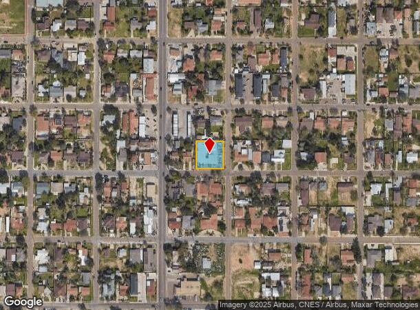  2820 E Plum St, Laredo, TX Parcel Map