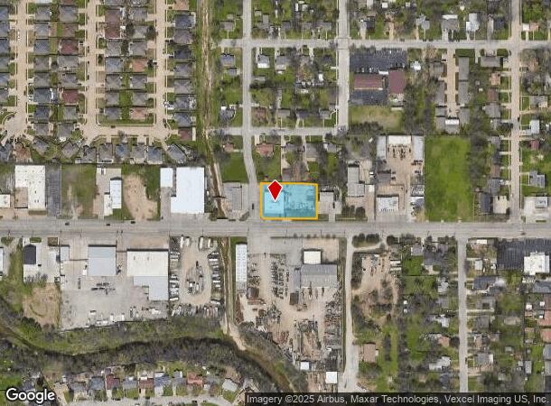 4201 Broadway Ave, Haltom City, TX Parcel Map