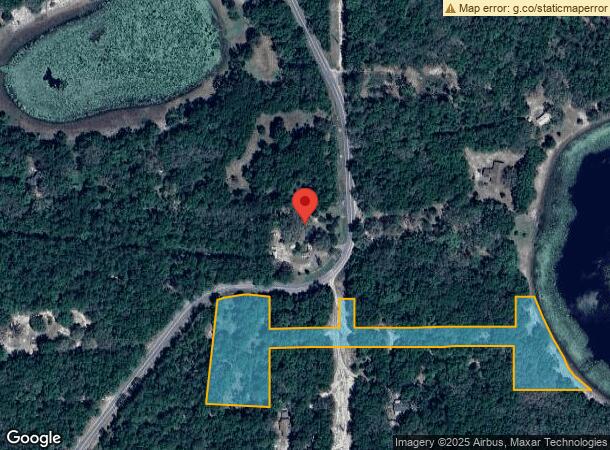  166 E Cowpen Lake Rd, Hawthorne, FL Parcel Map