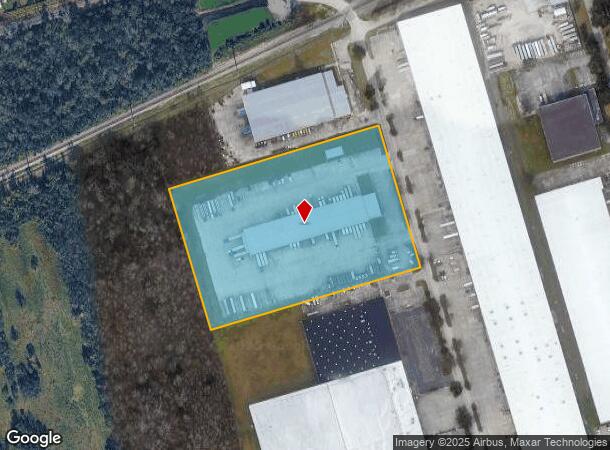 163 Riverbend Dr, Saint Rose, LA Parcel Map