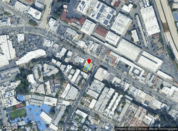  11908 1/2 Ventura Blvd, Studio City, CA Parcel Map