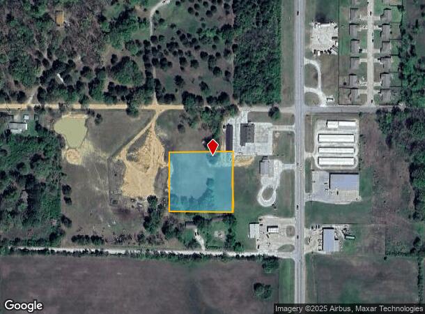 809 N Thornton St, Vian, OK Parcel Map