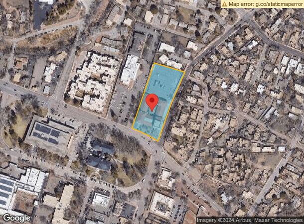  463 Paseo De Peralta, Santa Fe, NM Parcel Map