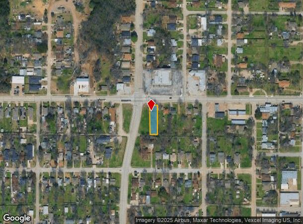  1825 Dalworth St, Grand Prairie, TX Parcel Map