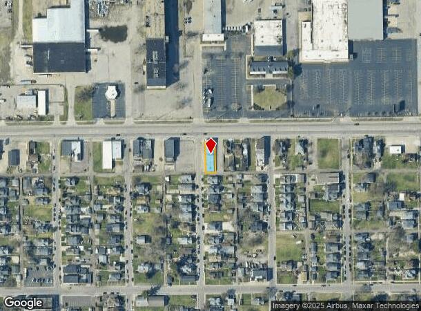  1924 W Western Ave, South Bend, IN Parcel Map