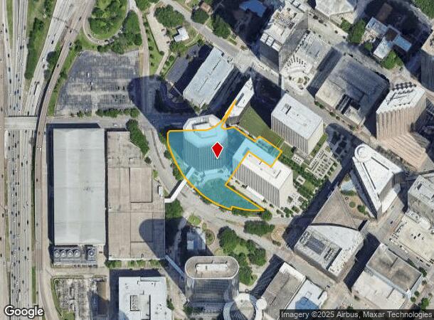 333 Clay St, Houston, TX Parcel Map