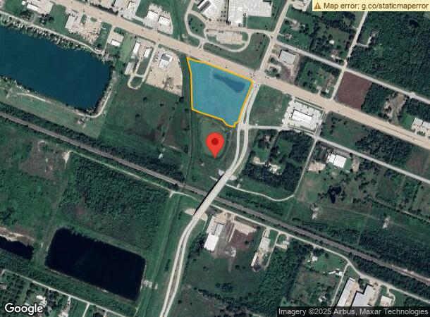  7630 Mccoy Rd, Manvel, TX Parcel Map