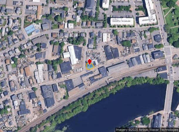  57 Felton St, Waltham, MA Parcel Map