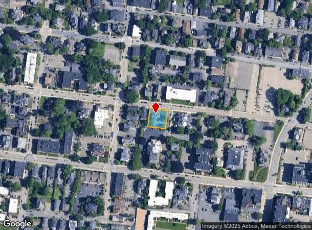 7 Oak St, Worcester, MA Parcel Map