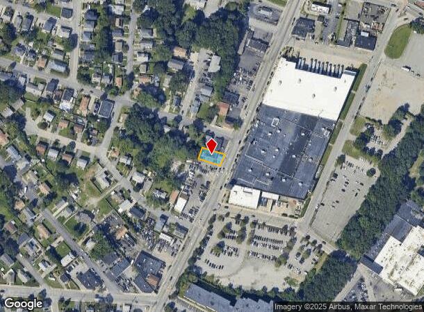  1163 Cranston St, Cranston, RI Parcel Map