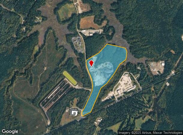 7701 Parham Lndg, West Point, VA Parcel Map