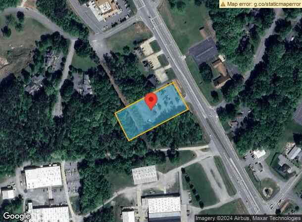  1307 Freeway Dr, Reidsville, NC Parcel Map