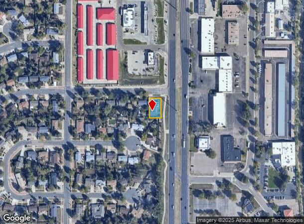  2340 N Academy Blvd, Colorado Springs, CO Parcel Map