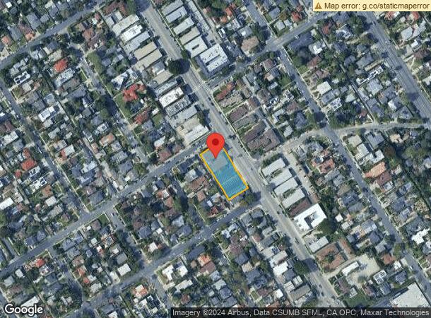  3655 S Centinela Ave, Los Angeles, CA Parcel Map