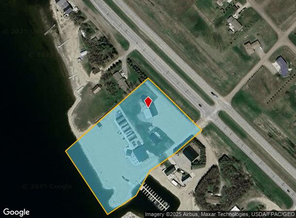 410 Shelvers Pl, Devils Lake, ND Parcel Map
