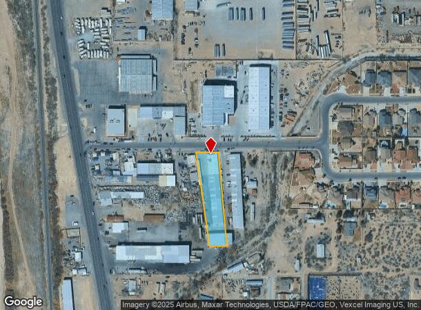 130 El Chanate Dr, Canutillo, TX Parcel Map