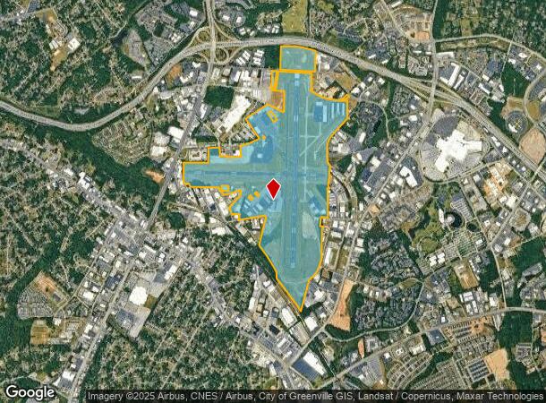  100 Tower Dr, Greenville, SC Parcel Map