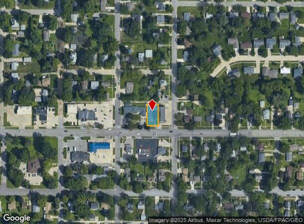 1311 W 1St St, Cedar Falls, IA Parcel Map