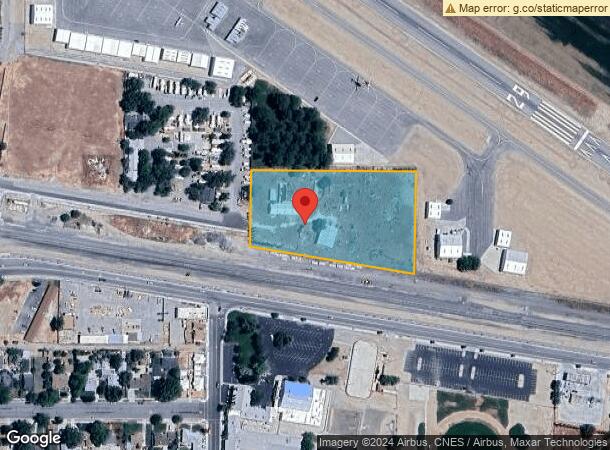  609 E H St, Tehachapi, CA Parcel Map