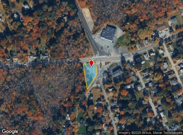  244 W Center St, West Bridgewater, MA Parcel Map