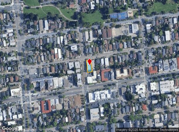  1929 California St, Berkeley, CA Parcel Map