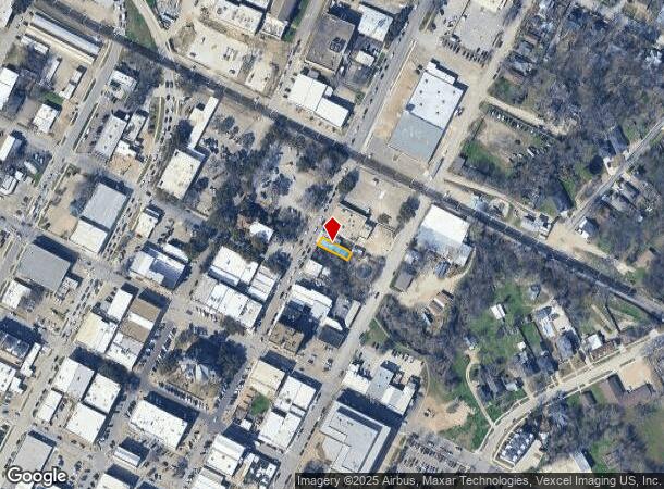  210 N College St, Waxahachie, TX Parcel Map
