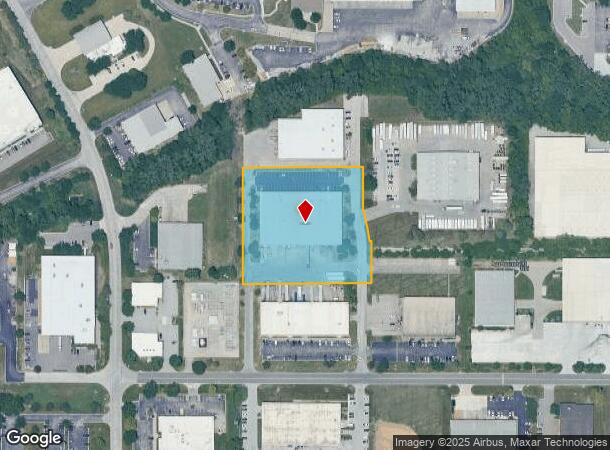  16240 W 110Th St, Lenexa, KS Parcel Map